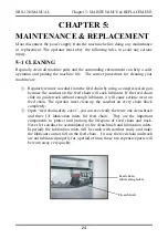 Preview for 29 page of Cantek C12RSH Operation Manual