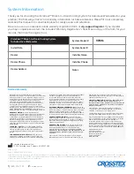 Preview for 8 page of Cantel Medical Crosstex VistaCool V7601 Installation Manual & Owner'S Manual