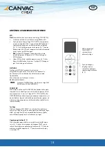 Preview for 18 page of CANVAC Q HEAT R Series User Manual