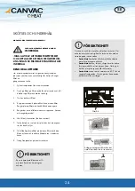 Preview for 24 page of CANVAC Q HEAT R Series User Manual