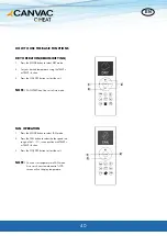 Preview for 40 page of CANVAC Q HEAT R Series User Manual