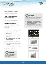 Preview for 52 page of CANVAC Q HEAT R Series User Manual