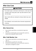 Preview for 69 page of CanyCom BP35 Operator'S Manual