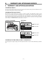 Preview for 9 page of CanyCom CM1305 Operator'S Manual