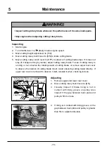 Preview for 79 page of CanyCom Masao CMX1402 Operator'S Manual