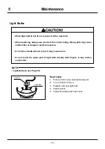 Preview for 83 page of CanyCom Masao CMX1402 Operator'S Manual