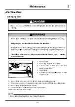 Preview for 84 page of CanyCom Masao CMX1402 Operator'S Manual