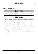 Preview for 86 page of CanyCom Masao CMX1402 Operator'S Manual