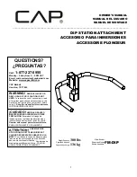 CAP FM-DIP Owner'S Manual preview