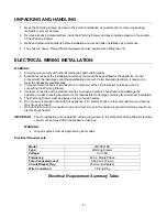 Preview for 8 page of Capital MAESTRO MWD30EST Installation Instructions Manual