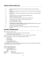 Preview for 10 page of Capital MAESTRO MWD30EST Installation Instructions Manual