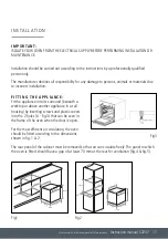 Preview for 11 page of Caple C2237 Instruction Manual