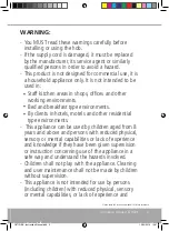 Preview for 3 page of Caple C871GBK Instruction Manual