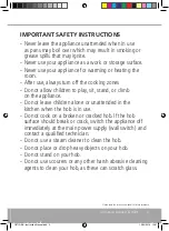 Preview for 5 page of Caple C871GBK Instruction Manual