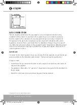 Preview for 16 page of Caple C871GBK Instruction Manual