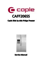 Preview for 1 page of Caple CAFF206SS Service Manual