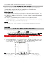 Preview for 7 page of Caple CGC600SS Instruction Manual