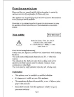 Preview for 6 page of Caple CHIMNEY FGC900SS User Manual