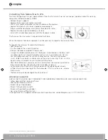 Preview for 12 page of Caple CR9209 Instruction Manual