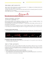 Preview for 23 page of Caple DD931BK Instruction Manual