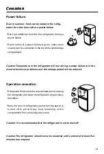 Preview for 19 page of Caple QFF158/91F Operation Instructions Manual