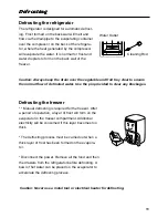 Preview for 17 page of Caple Ri731 Operation Instructions Manual