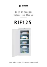 Caple RIF125 Instruction Manual preview