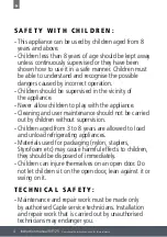 Preview for 4 page of Caple RIF125 Instruction Manual