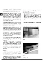 Preview for 6 page of Caple SWMD1054 Instruction Manual