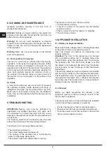 Preview for 8 page of Caple SWMD1054 Instruction Manual