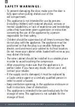 Preview for 4 page of Caple WC6100 Instruction Manual