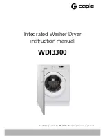 Caple WDI3300 Instruction Manual preview