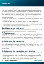 Preview for 22 page of Captron HeliCommand 3A 3D RIGID Instructions Manual