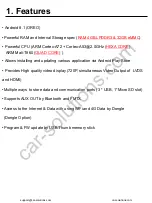 Preview for 3 page of Car Solutions QROI X Android System Installation Manual