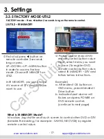 Preview for 18 page of Car Solutions Video Interface Manual