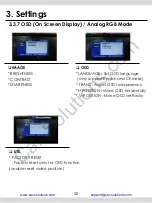 Preview for 21 page of Car Solutions Video Interface Manual