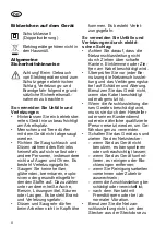 Preview for 8 page of CARAMBA CP-WDE 1511 P Translation Of The Original Instructions For Use