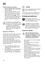 Preview for 32 page of CARAMBA CP-WDE 1511 P Translation Of The Original Instructions For Use