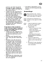 Preview for 41 page of CARAMBA CP-WDE 1511 P Translation Of The Original Instructions For Use