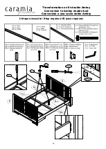 caramia furniture Ambry double bed Manual preview