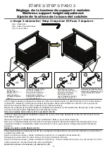 Preview for 8 page of caramia furniture BELGIAN CONVERTIBLE CRIB Assembly Instructions Manual