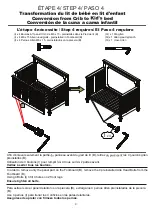 Preview for 9 page of caramia furniture BELGIAN CONVERTIBLE CRIB Assembly Instructions Manual