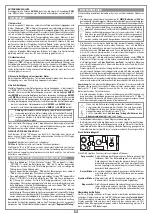 Preview for 35 page of Cardin Elettronica 305/GLi824 Instruction Manual