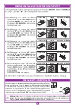 Preview for 47 page of Cardin Elettronica RCQ486W00 Manual