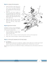 Preview for 15 page of CARDIOSTRONG CST-FX30-2 Assembly And Operating Instructions Manual