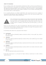 Preview for 6 page of CARDIOSTRONG CST-FX90-T Assembly And Operating Instructions Manual