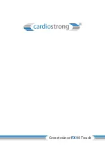 Preview for 48 page of CARDIOSTRONG CST-FX90-T Assembly And Operating Instructions Manual