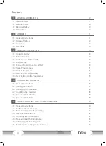 Preview for 4 page of CARDIOSTRONG CST-TX20 Assembly And Operating Instructions Manual