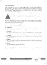 Preview for 6 page of CARDIOSTRONG CST-TX20 Assembly And Operating Instructions Manual