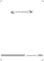 Preview for 48 page of CARDIOSTRONG CST-TX20 Assembly And Operating Instructions Manual